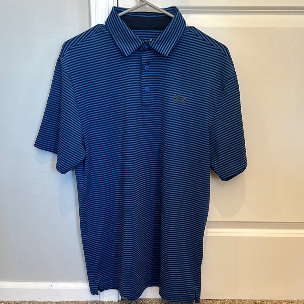 Men’s Under Armour Blue Performance Polo Shirt